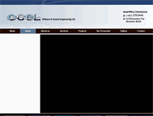 Tablet Screenshot of ocel.co.nz